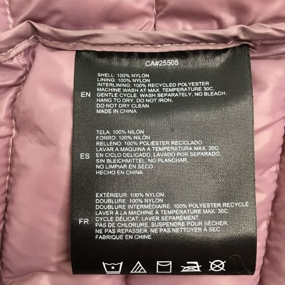 Noize Women Rhea Puffer Vest Size XL Mauve Recycled Water Resistant Ethical NEW - Picture 16 of 16